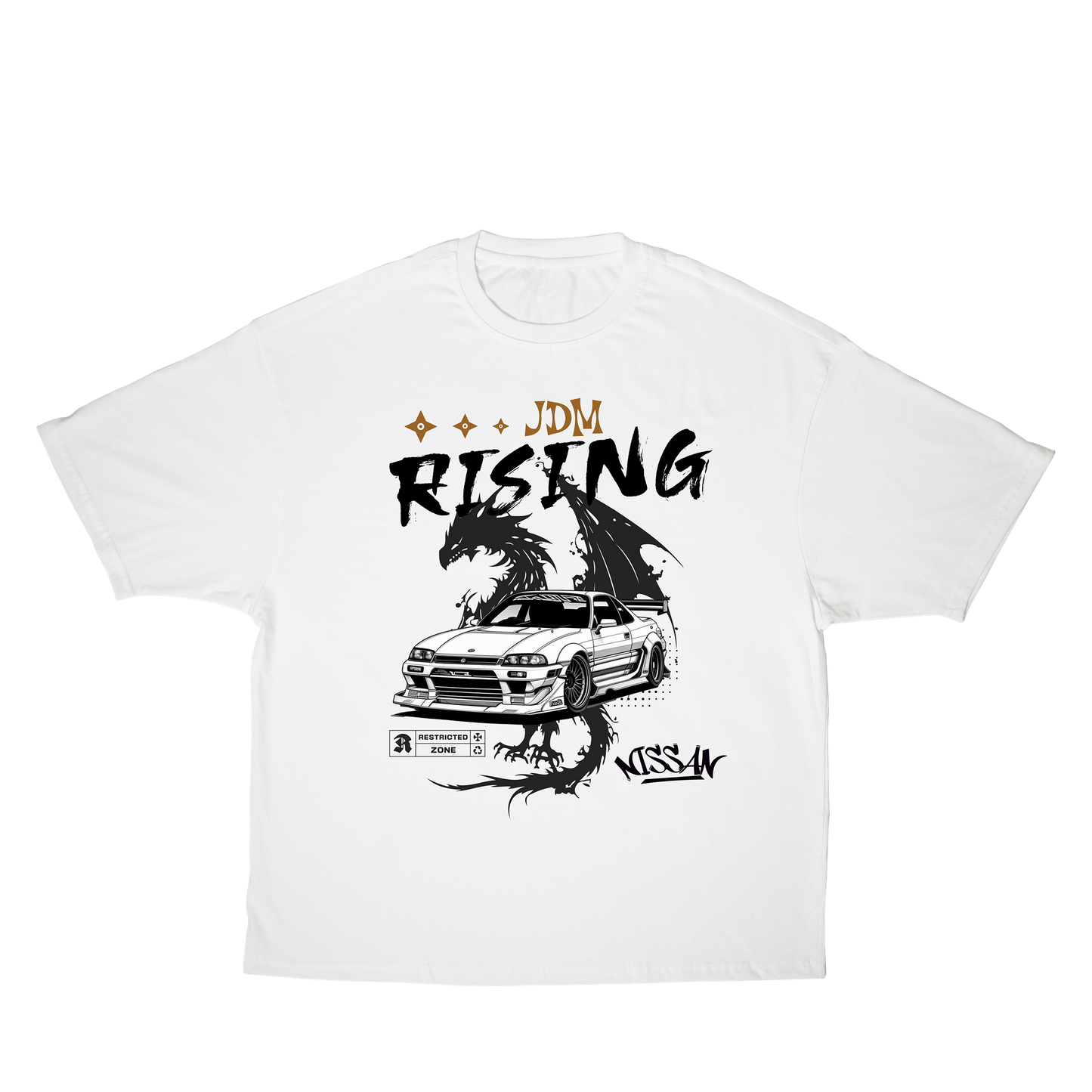 RISING DRAGON OVERSIZED T-SHIRT