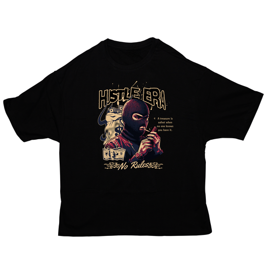 HUSTLE ERA OVERSIZED T-SHIRT