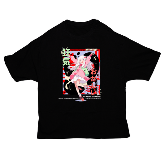 IM JUST A GIRL OVERSIZED T-SHIRT